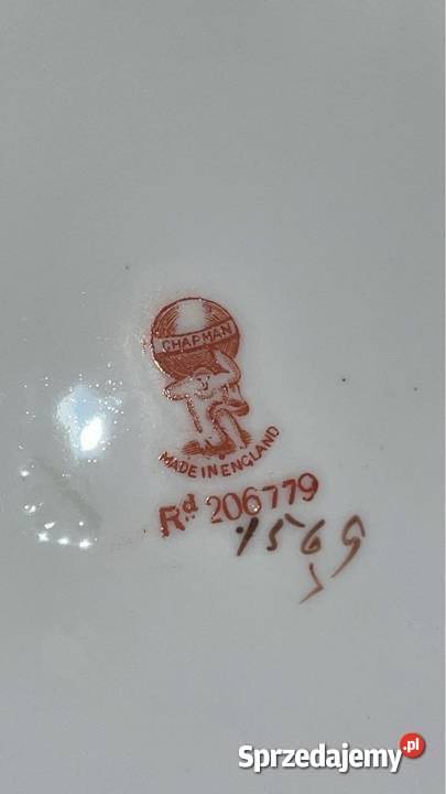 Spodek Dawid Chapman Sons Made in England 1896 r Gdańsk