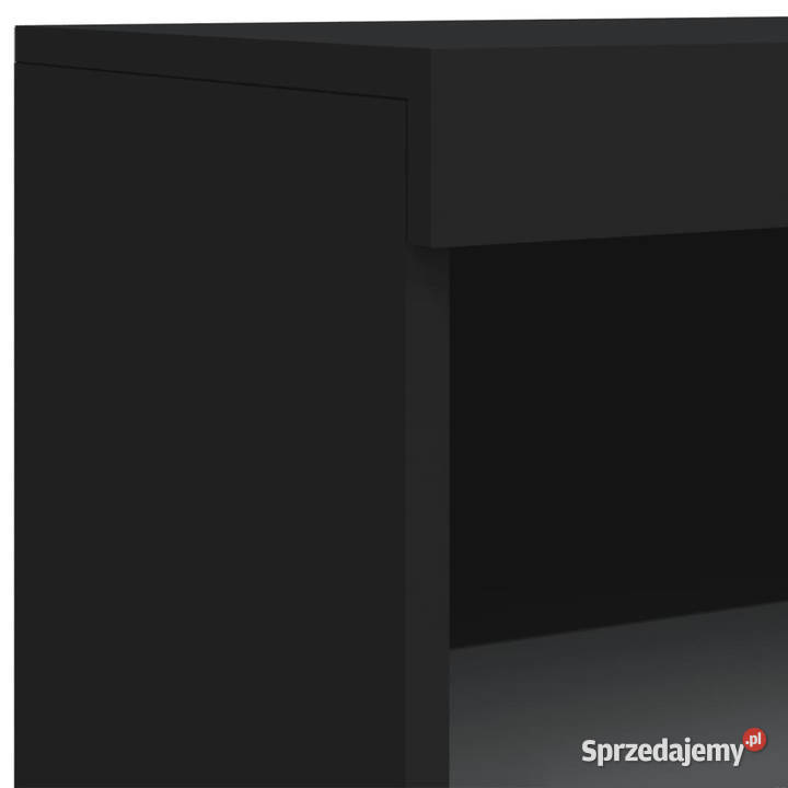 Szafki z oświetleniem LED 3 czarne WM3209129