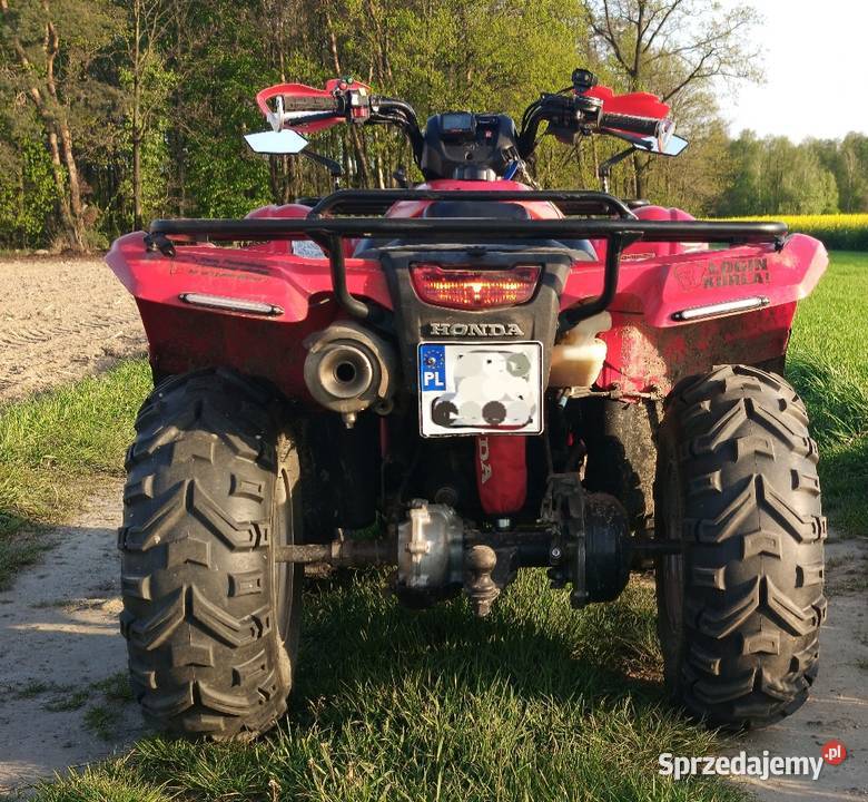 Honda TRX420FM Rancher Rok produkcji 2009 Motoryzacja Łuków