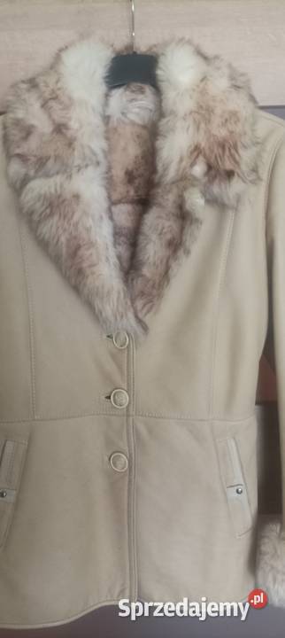 Kożuch damski rozmiar M 40 stan skóra naturalna Inny wzór Bydgoszcz