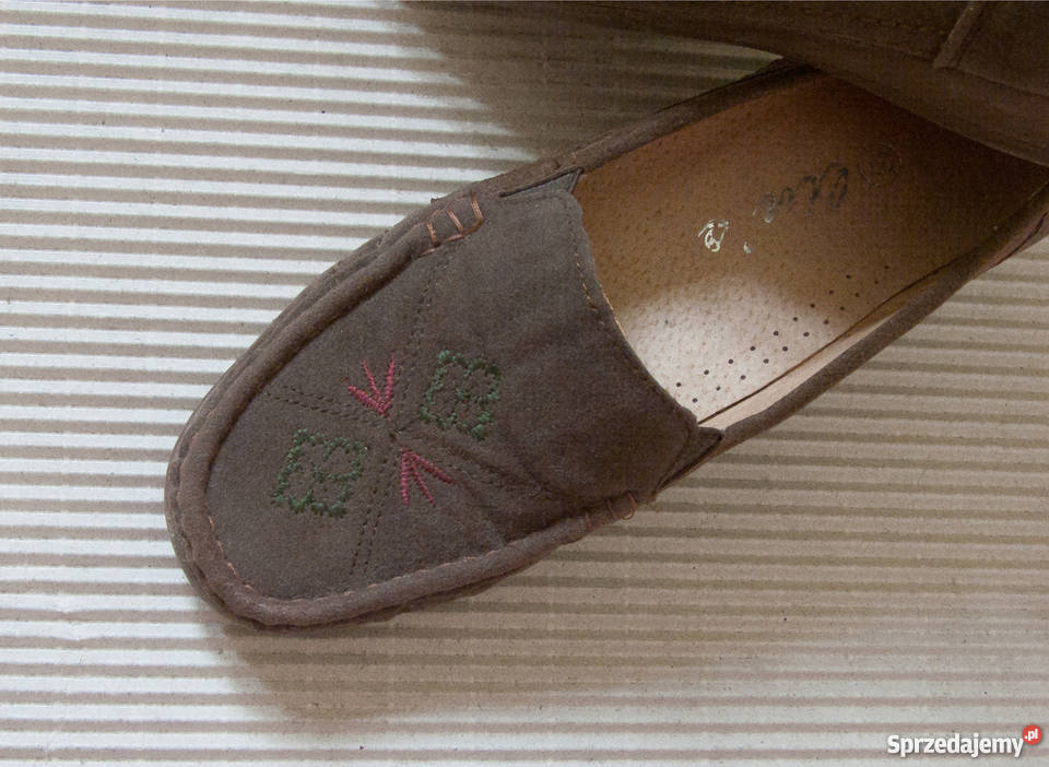 Półbuty zamszowe Lins 37 mazowieckie Radom sprzedam