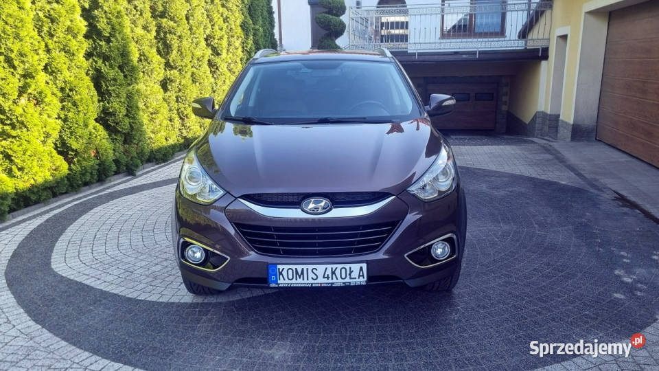 Hyundai ix35 PółSkóry Serwis Wzorowy Stan centralny zamek Płońsk