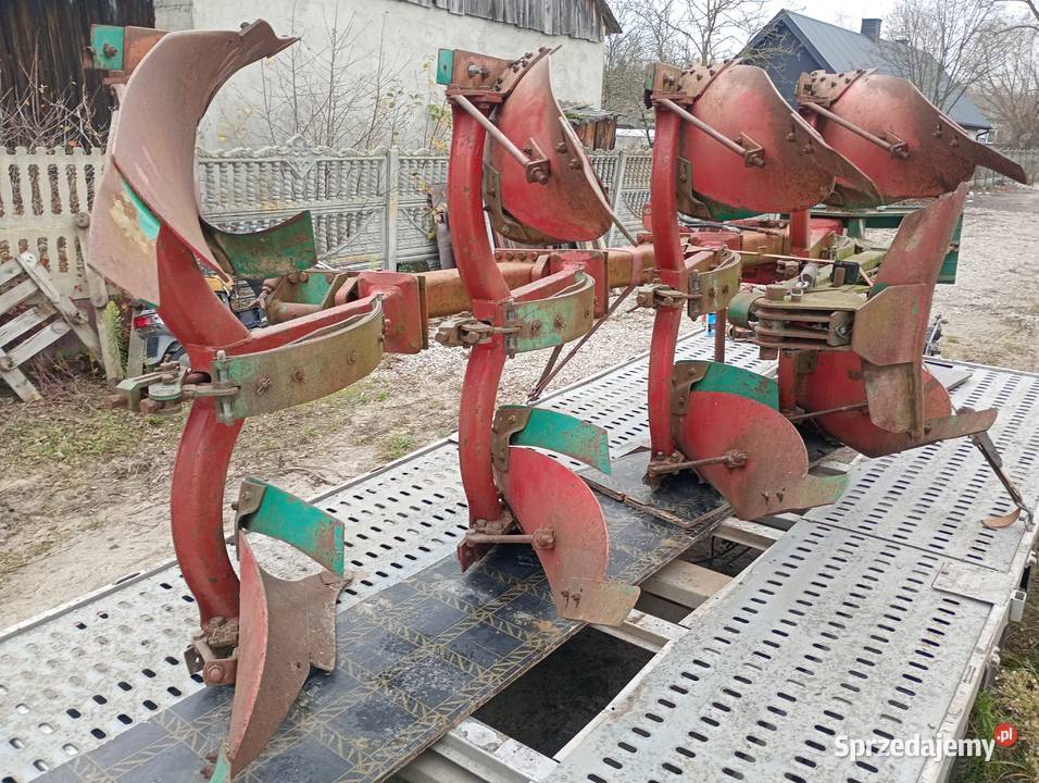 Pług kverneland obrotowy 3 4 skibowy mazowieckie Rusinów