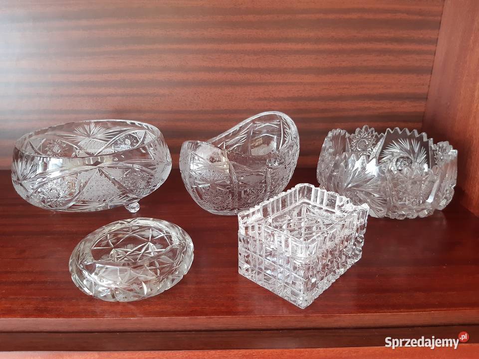 Szkło kryształy porcelana Nałęczów