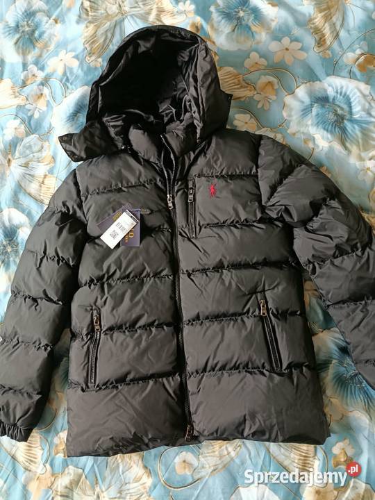Kurtka zimowa Polo Ralph Lauren pikowana puchowa Kurtki i płaszcze Kurtki i płaszcze podlaskie Białystok