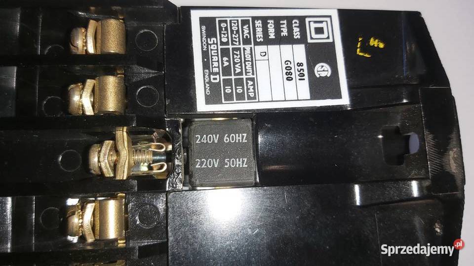 Stycznik G080 SQUARE D 220V 50Hz Wyszków