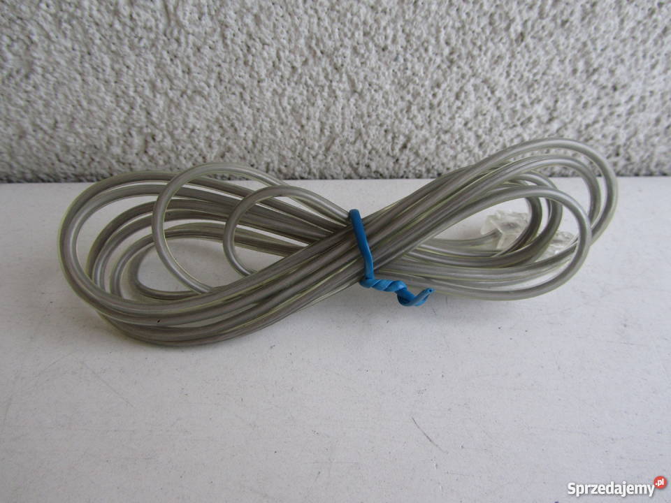Kabel telefoniczny wtyk RJ11 6p2c x 2 dł 21m warmińsko-mazurskie Olecko