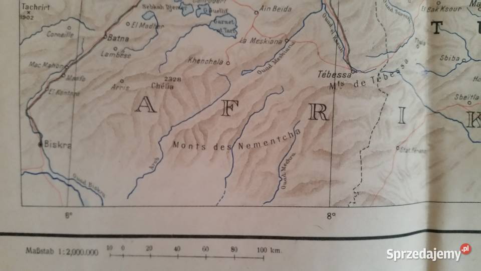 Mapa ITALIEN 12000000 FREYTAGBERNDTs HANDKARTEN Antykwariat Puławy sprzedam
