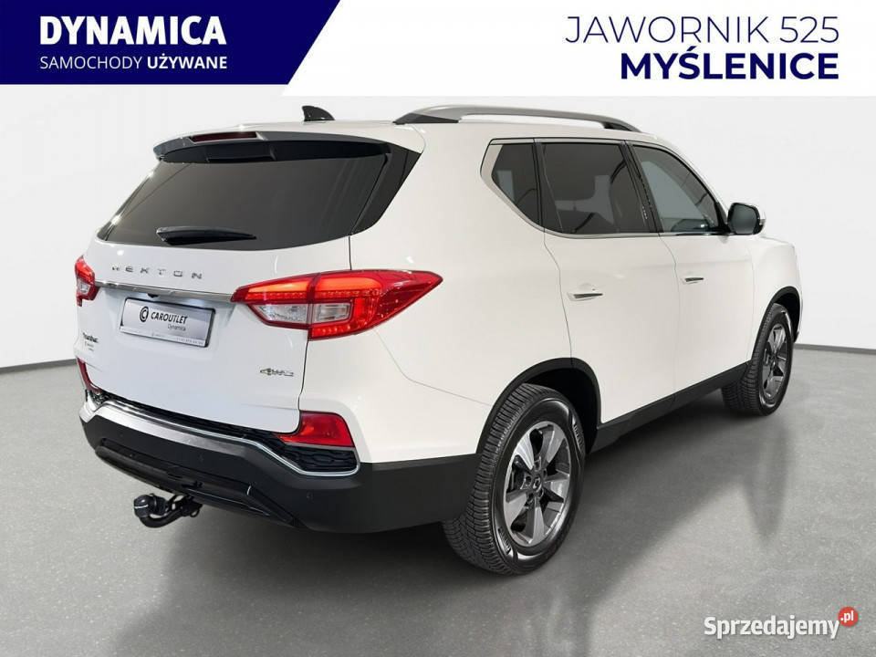 SsangYongKGM Rexton 20 224 automat 4WD 2018 r podgrzewane fotele małopolskie Myślenice sprzedam