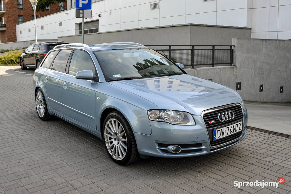 Audi A4 B7 Avant 2007 r 19TDI Sline nieuszkodzony dolnośląskie Wrocław
