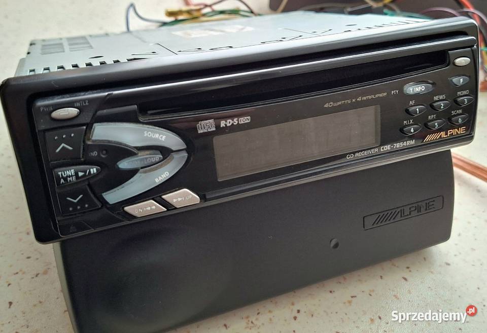 Alpine CDE7854RM radio samochodowe CD RDS Warszawa