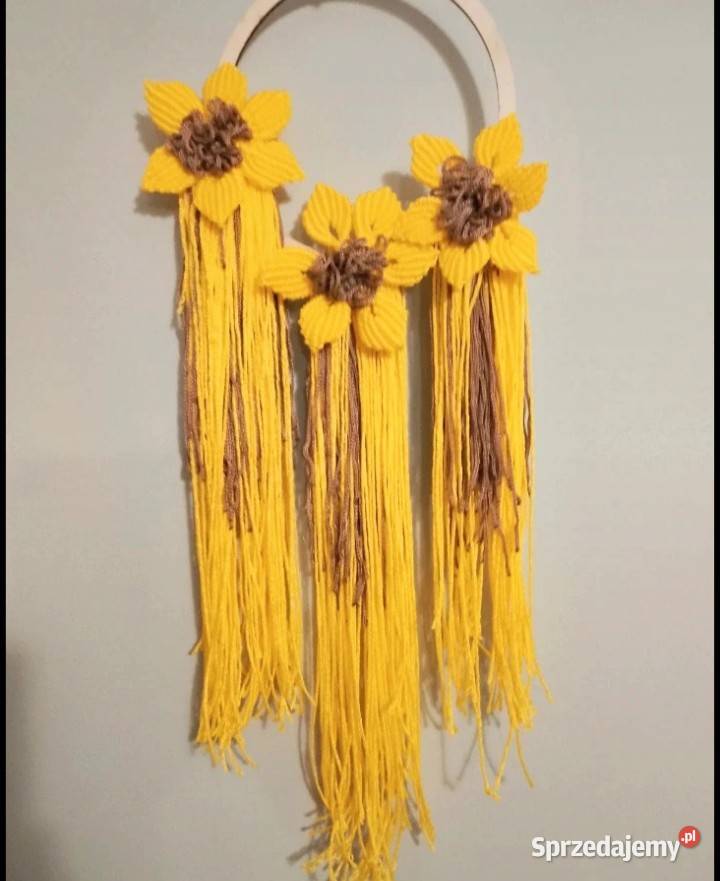 Makramowe kwiaty Jastrzębie-Zdrój