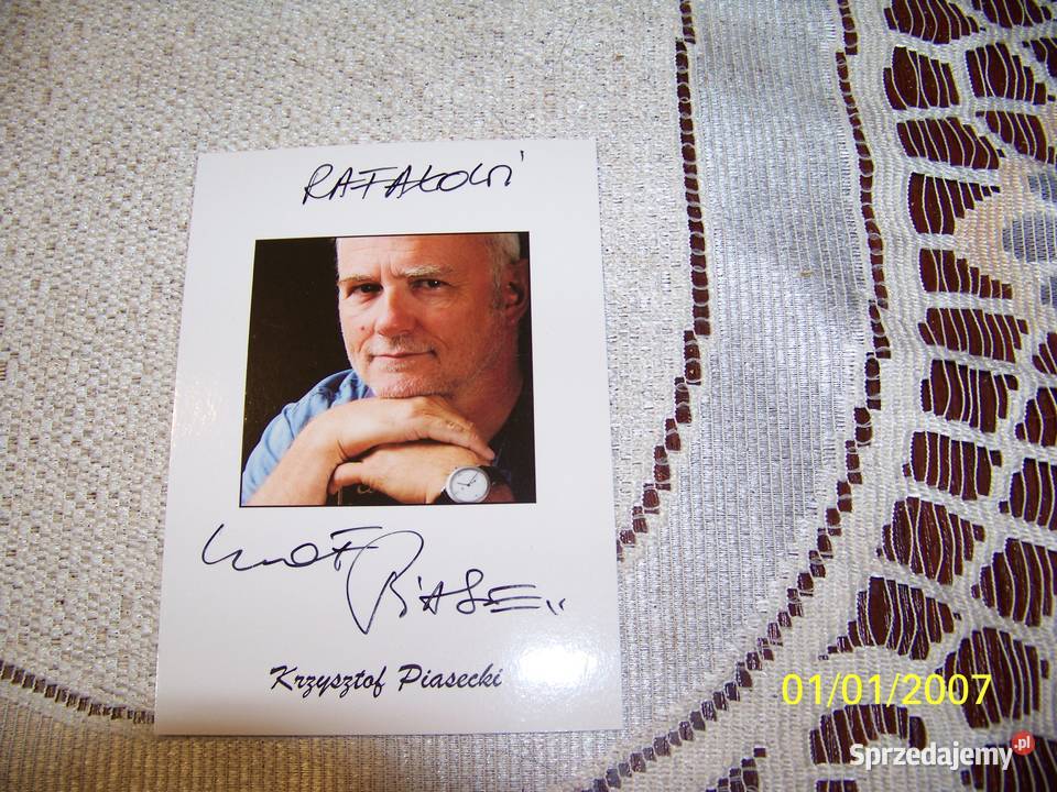 Autografy znanach osób 15 sztuk Żnin sprzedam