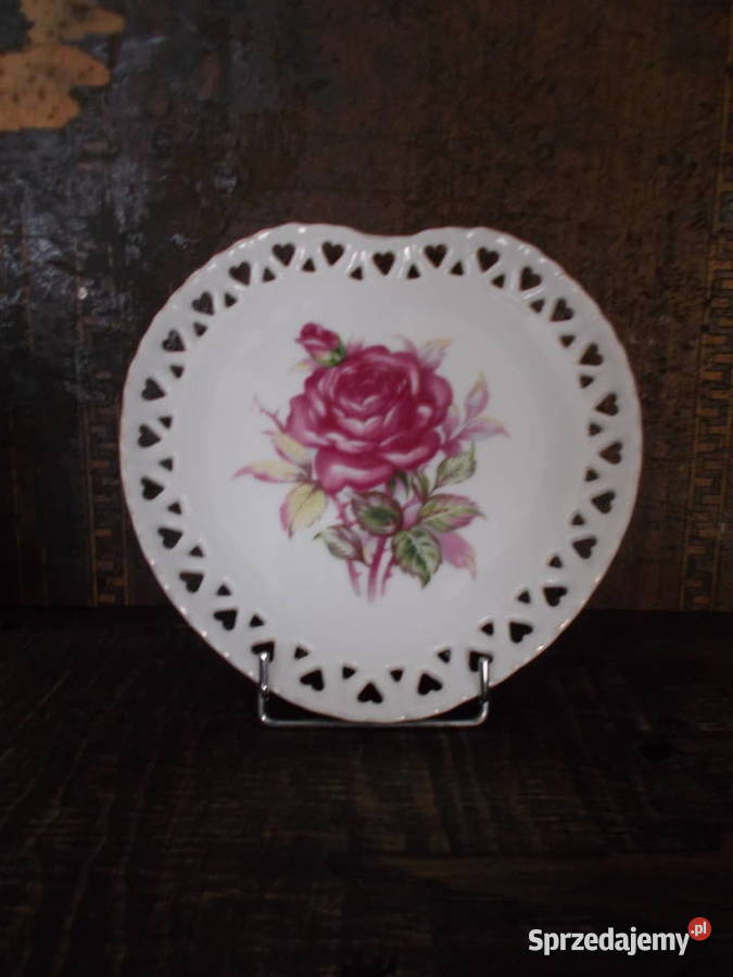 Porcelana Terra Kolekcjonerski Talerz Obrazek Szczecin