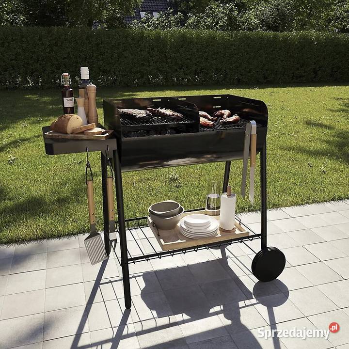 Grill węglowy z półką Zielona Góra