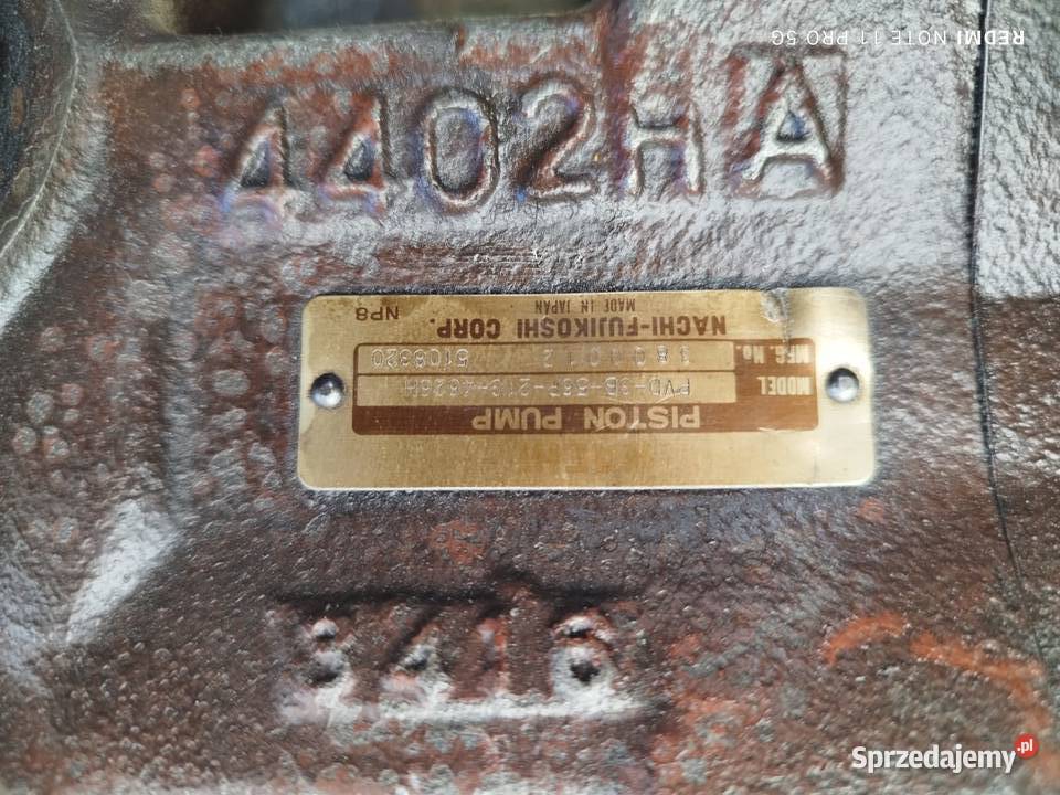 Pompa NACHI PVD3B56BP 5108320 Komatsu PC55 Pozostałe