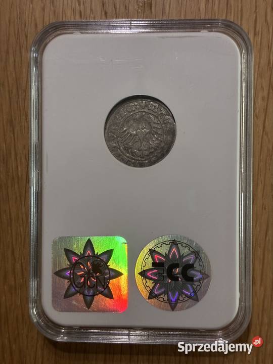 Moneta półgrosz Zygmunt I Stary 1515 VF35 lubelskie Puławy