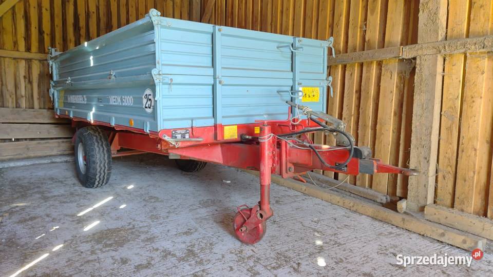 Przyczepa rolnicza 3 stronny wywrot Wiele