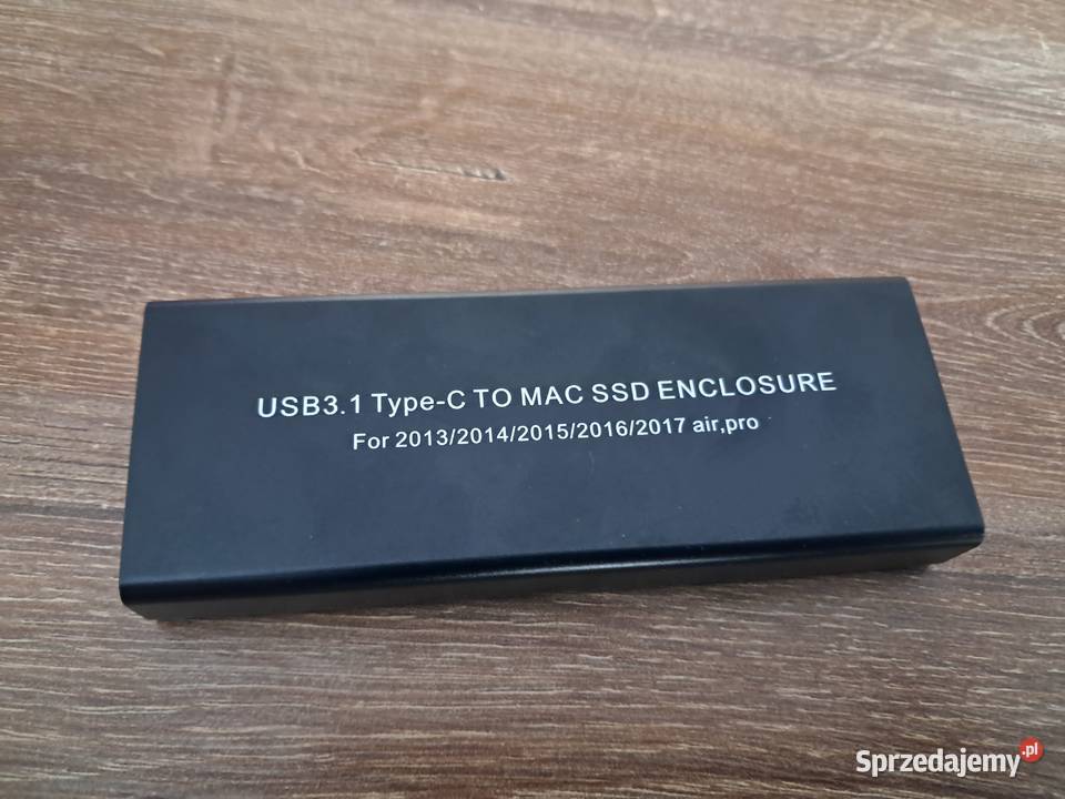 nowa obudowa USB 31 typ C dysków SSD Mac Sandomierz sprzedam