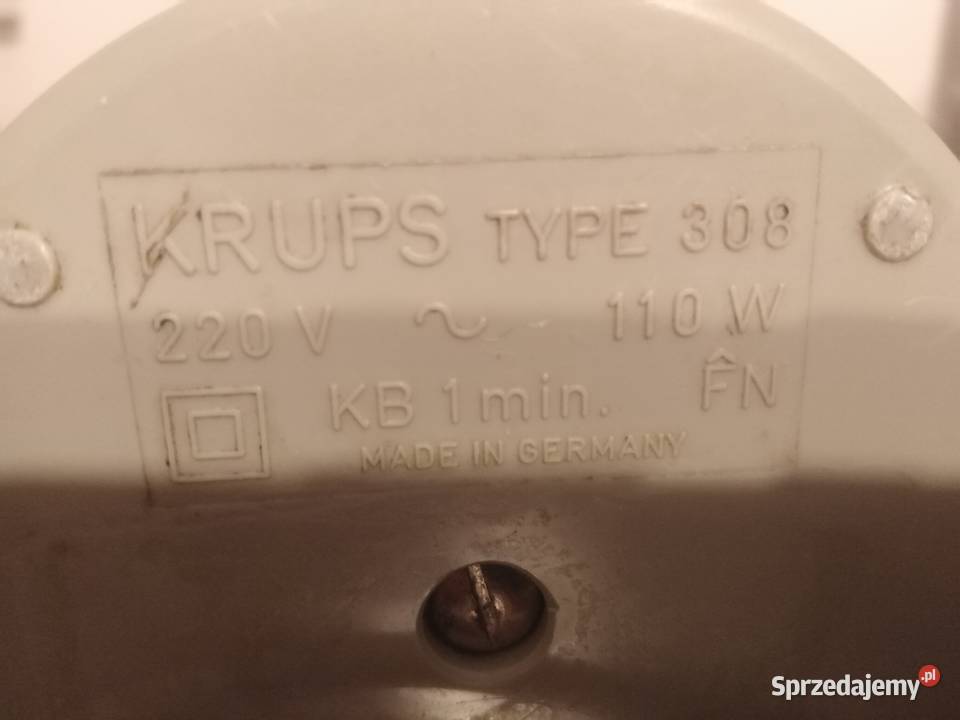 Młynek Do Kawy Krups PRL dolnośląskie Wałbrzych