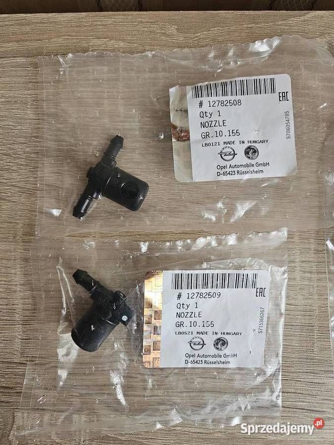 Dysze do spryskiwaczy szyby przedniej Opel GM