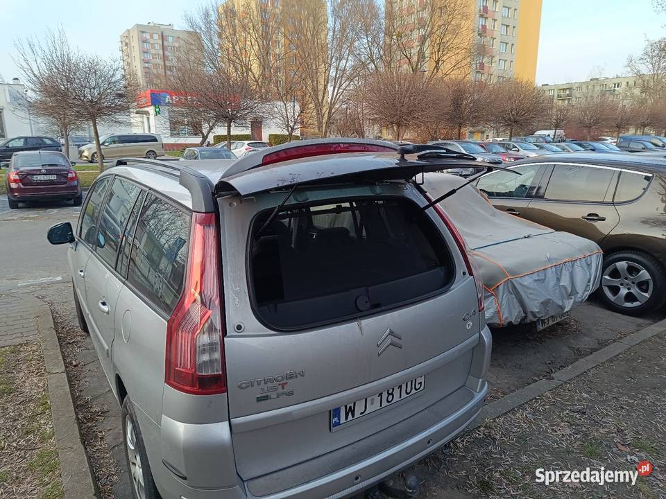 CITROEN C4 GRAND PICASSO 18 BENZYNAGAZ Warszawa