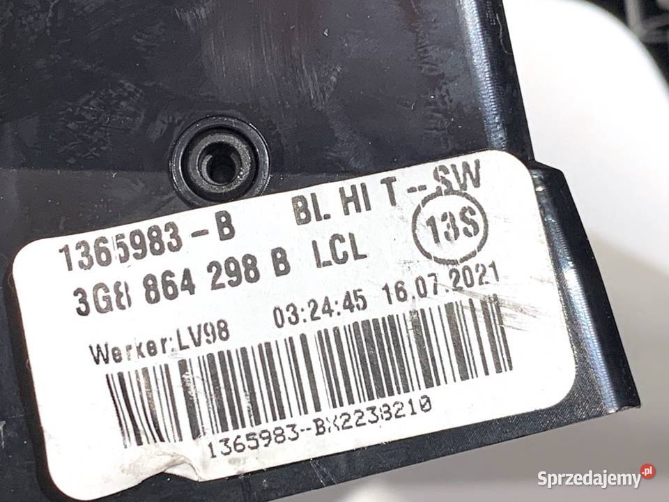 KRATKA NAWIEWU TYŁ VW ARTEON 3G8857100H sprzedam