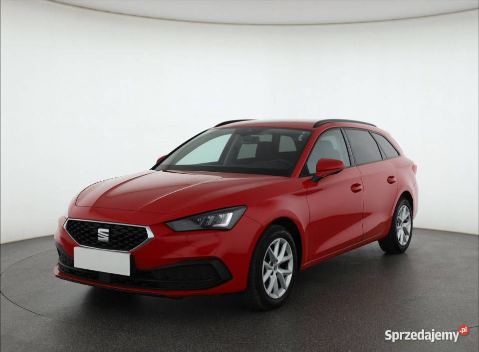 Seat Leon 15 TSI czerwony mazowieckie Piaseczno