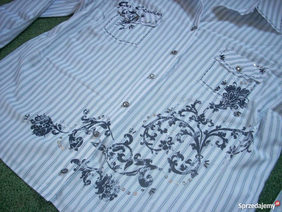 GERRY WEBER koszula KWIATY koraliki 42 44 XL XXL Nowy Sącz