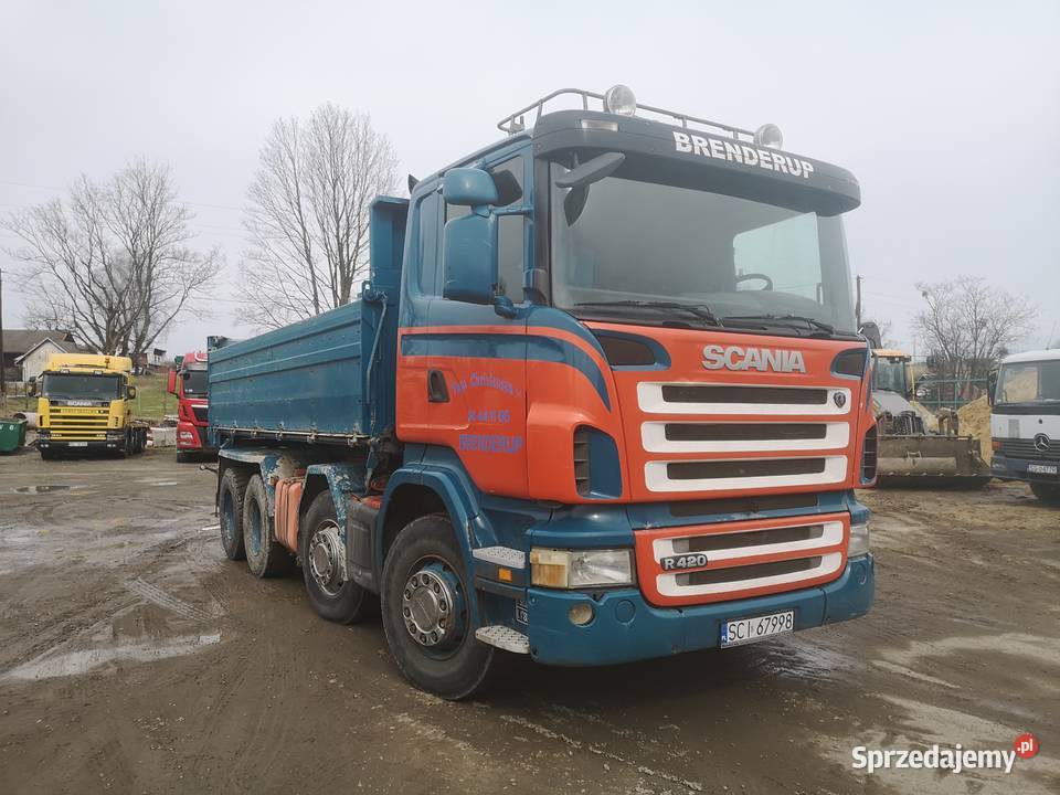 Scania R 420 8x4 Wywrotka kiper hydroburta