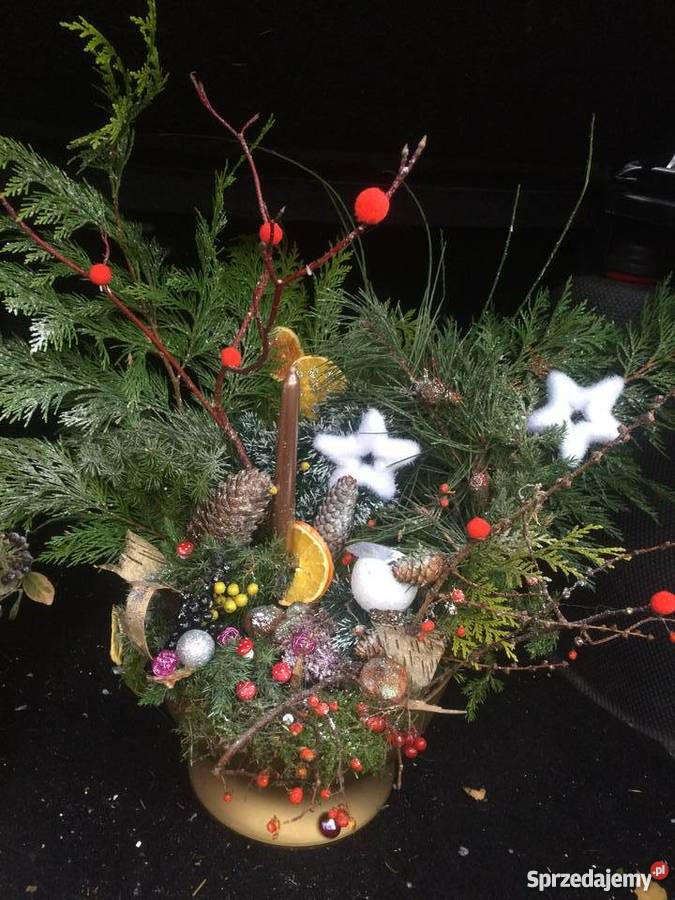 Stroiki świąteczne ręcznie robione Szczecin