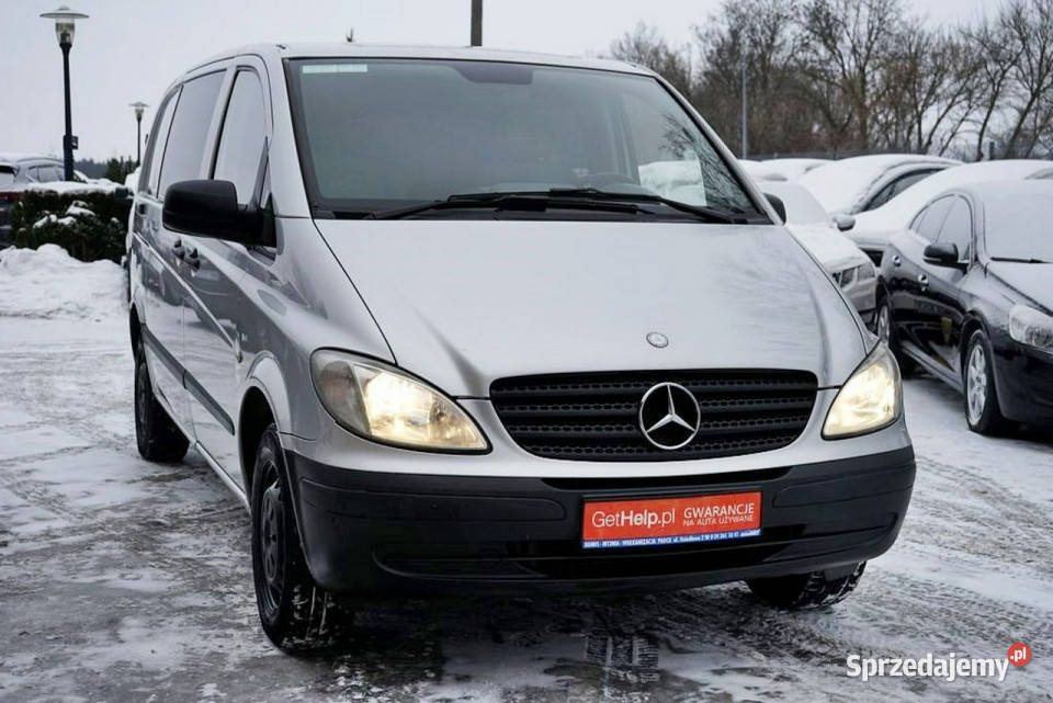 Mercedes Vito 22CDI Klima NAVI 5 osób 2009r Płock sprzedam