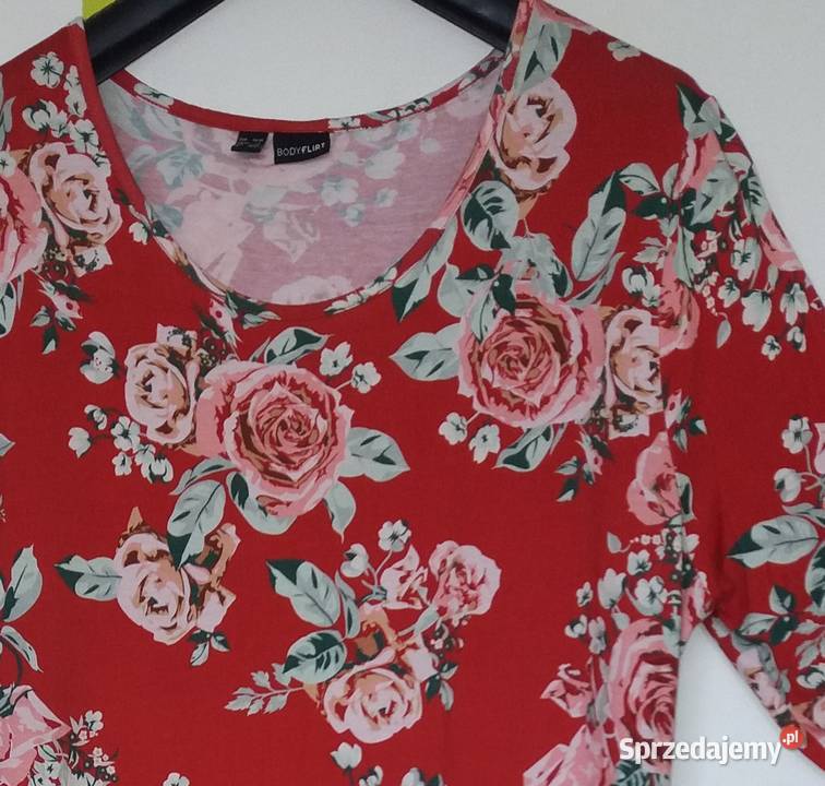 L4648 Kolorowa sukienka nowa Bodyflirt Gliwice