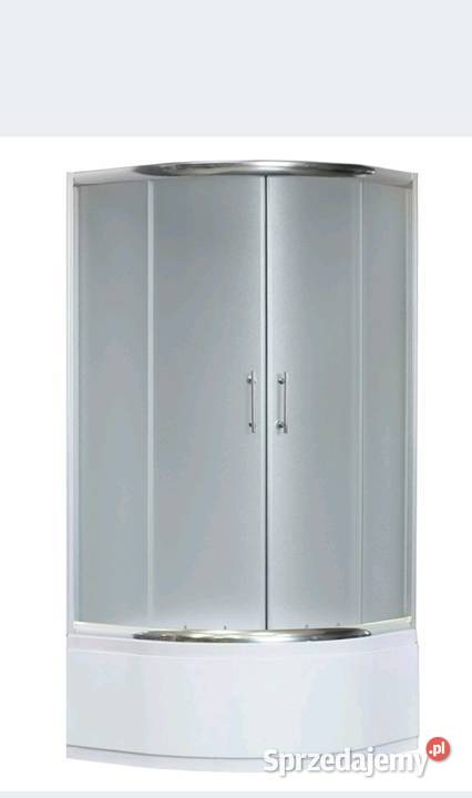 Kabina prysznicowa z wysokim brodzikiem 90x90 Olsztyn