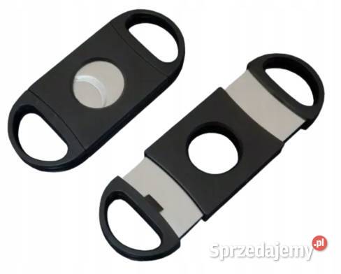 Elegancki Obcinacz do Cygar z Metalu i Plastiku