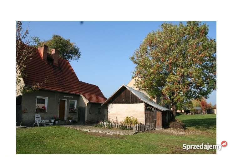 Domek na wsi z dużą działką pięknie położona dol Gniewków