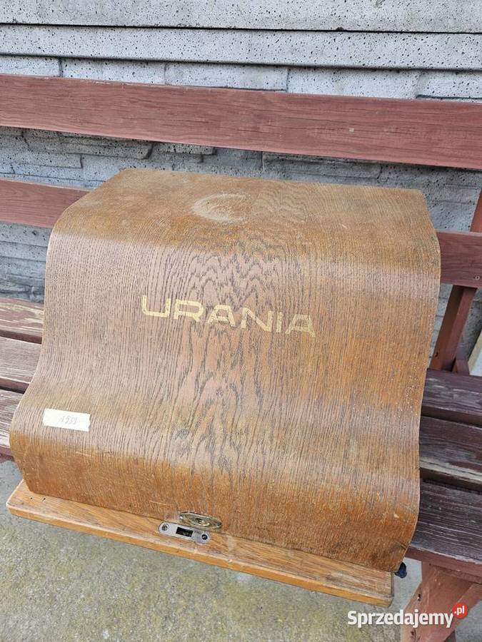 Maszyna do pisania Urania Orginalny kufer 1939r Młynek