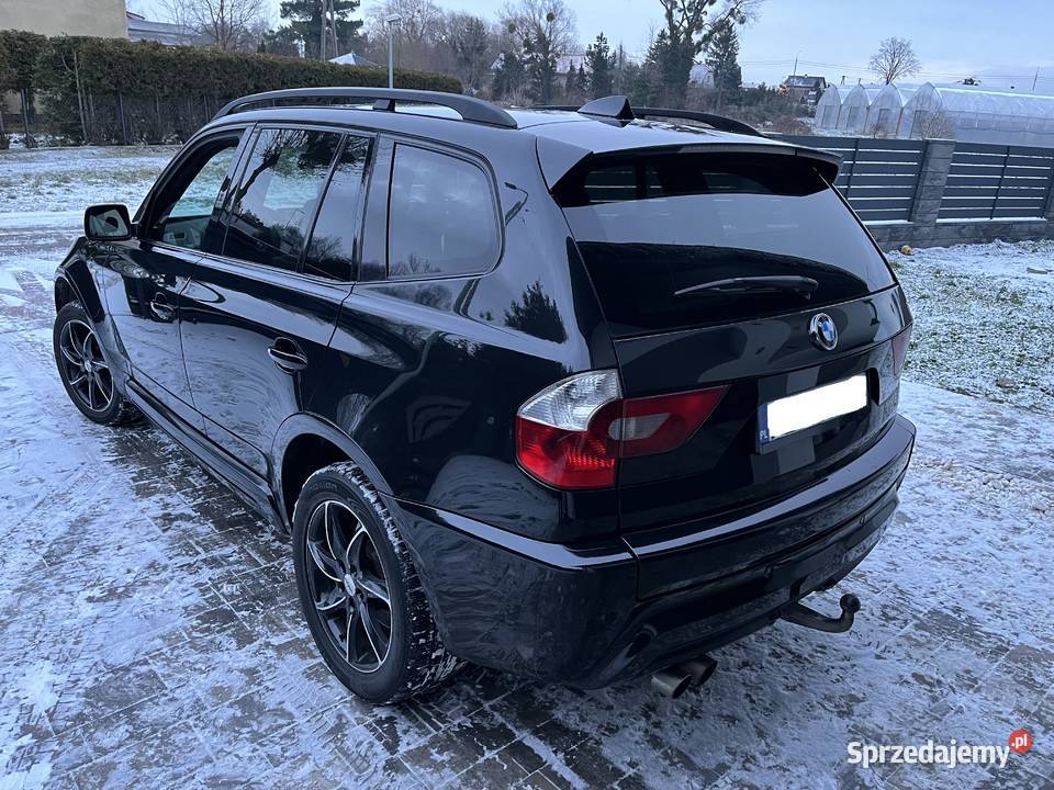 BMW X3 X3 30D 2006r Automat MPakiet Czarna Toruń