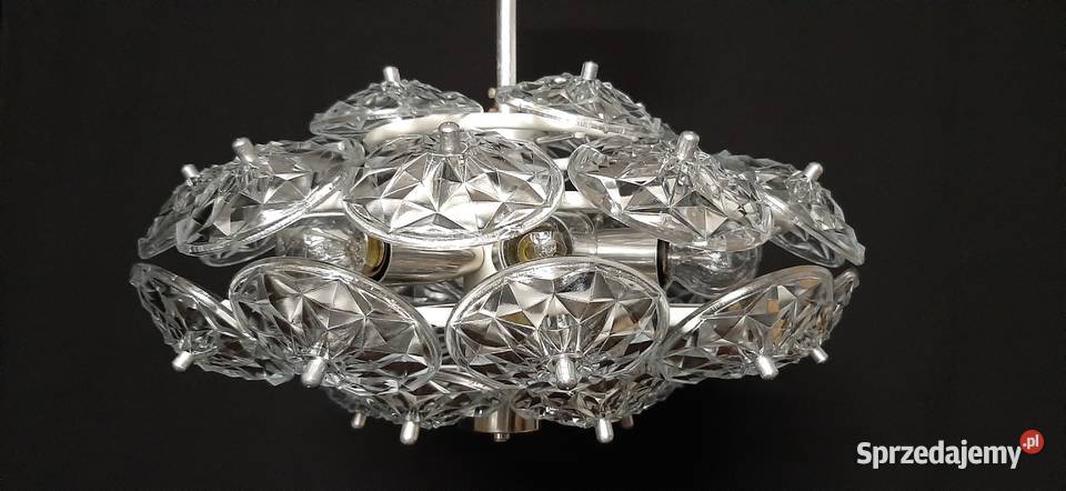 Żyrandol kryształowy Sputnik Veb Oświetlenie Chełm