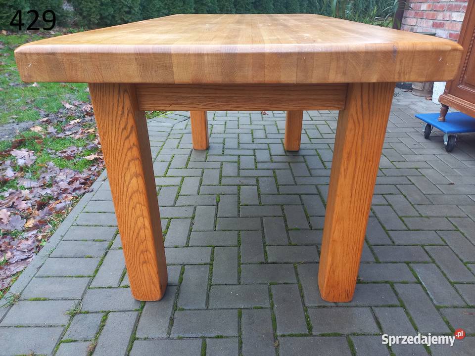 Stół dębowy drewniany holenderski Salon Jadalnia Gawroniec