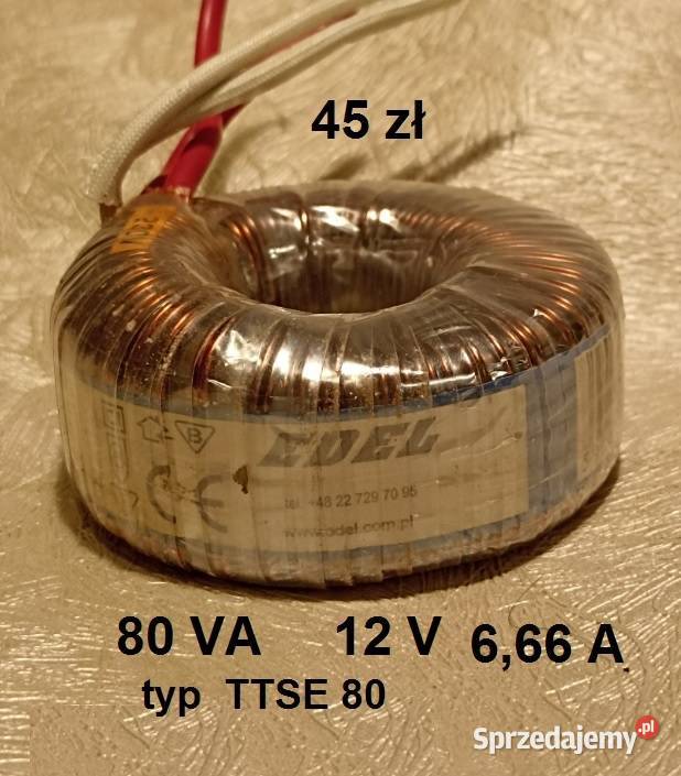 Transformator toroidalny 12V 200VA 17A Kołobrzeg sprzedam