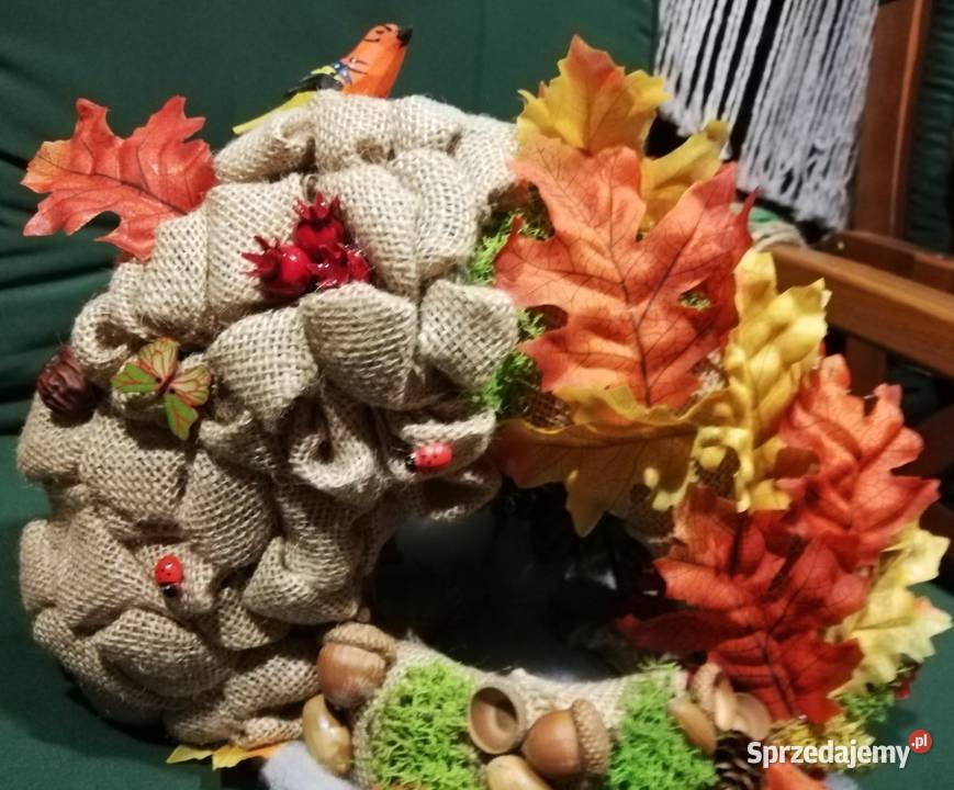 Korona Królowa Dąb Lasu Jesień Czepiec ozdoba Moda i Styl Kraków sprzedam