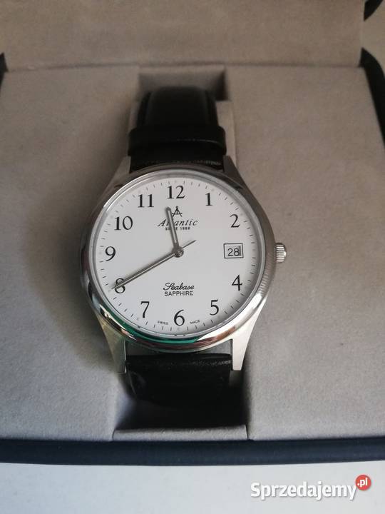 Szwajcarski klasyczny zegarek męski ATLANTIC