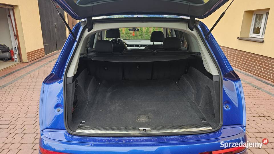 Audi Q7 II 30 TDI 218 SLine 2017R Salon 1 Wł 2 asystent pasa ruchu