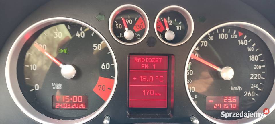 AUDI TT 8N 18T 180 QUATTRO podgrzewane fotele Głogów