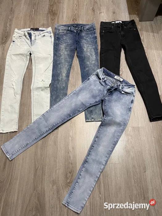Zestaw spodni dżinsowych damskich 7 sztuk Xs S Chełm