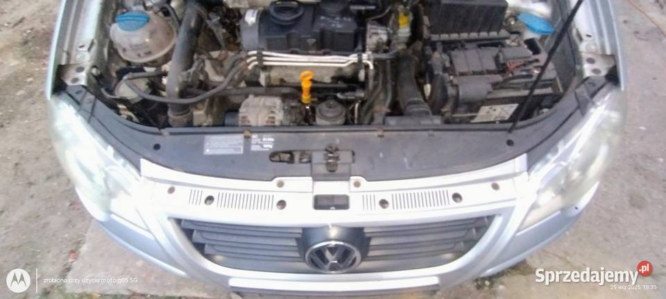 Kompletny przód polo 9N 2006 Rok produkcji 2007 Części montażowe Lubin sprzedam