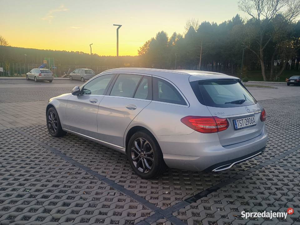 Mercedes W205 C200 4MATIC 9GTRONIC czujnik martwego pola