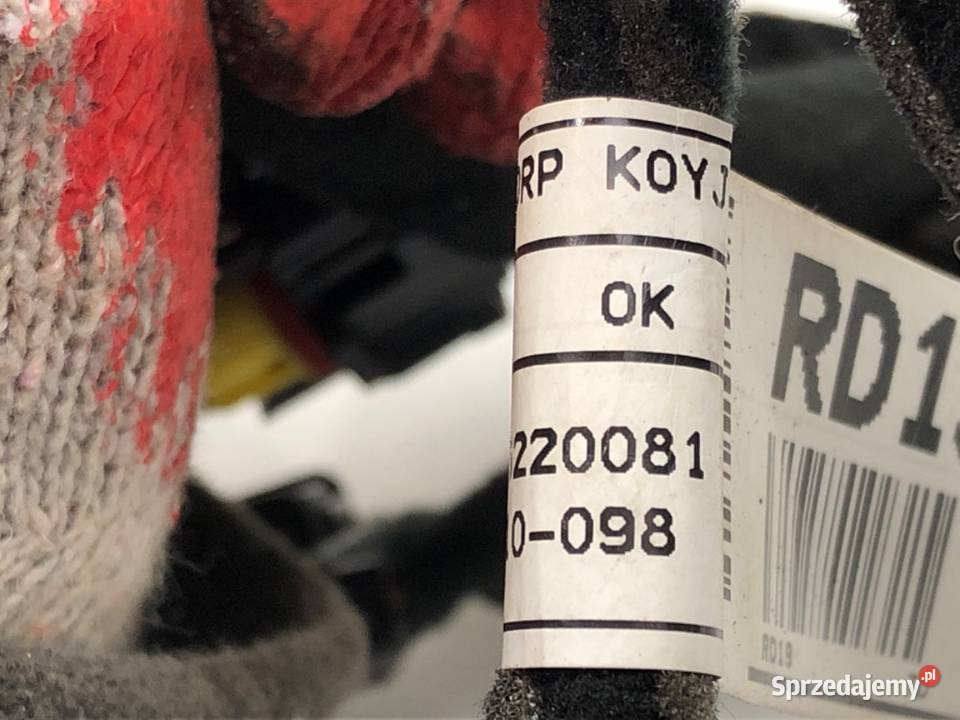 WIĄZKA DRZWI TYŁ PRAWY KIA NIRO 16 141 PRZEWÓD osobowe sprzedam