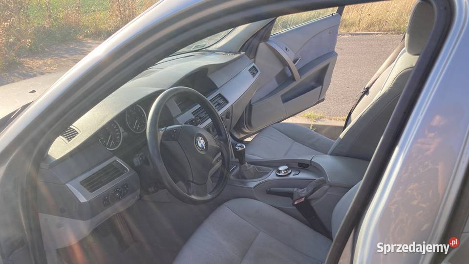 BMW Seria 5 E60 Sedan benzyna 22i 170 2003 Gliwice